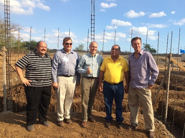 Men who made Roberto Clemente Clinic III possible